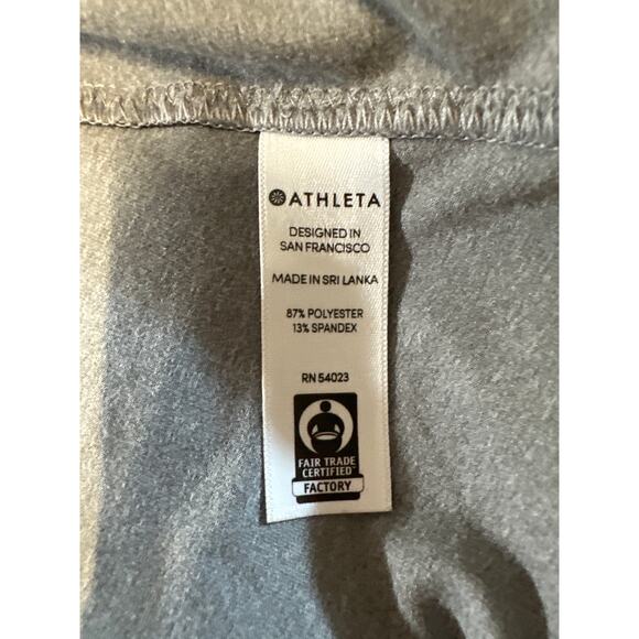 Athleta Chi Tank Top Women's size XLGray Racerback Running Activewear Athletic - Picture 6 of 6